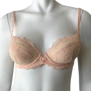 Wacoal Pink Lace Detail Bra